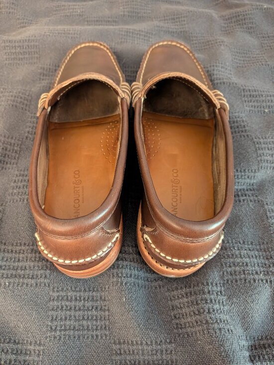 Rancourt Beefroll Penny Loafers - Carolina Brown Chromexcel main image 6